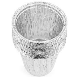 TYH Supplies 10 Pack Mini Grease Bucket Liners | Compatible with Traeger Ranger, Scout, PTG Grills BAC459 | Disposable Aluminum Grease Cup Liners | 3.9 x 4.37 Inch