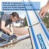 78" Track Saws Guide Rail Compatible with Makita and Fit