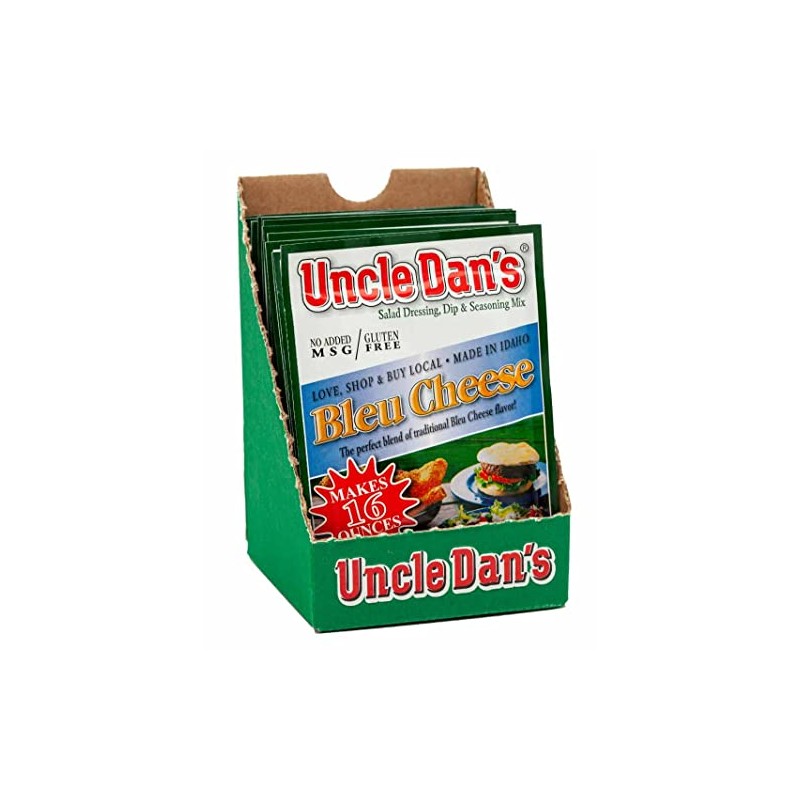 Uncle Dan's Bleu Cheese | Singles Case – 12 Count