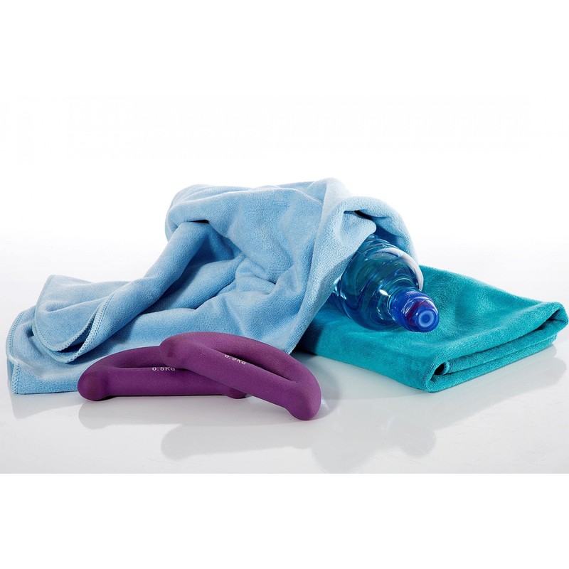 Eurofirany Microfibre Towel Quick-Drying Soft Plain Set of 6 Oeko-Tex