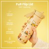 Ion8 Lightweight Steel Water Bottle, 600 ml/20 oz, Non-Insulated, Leak