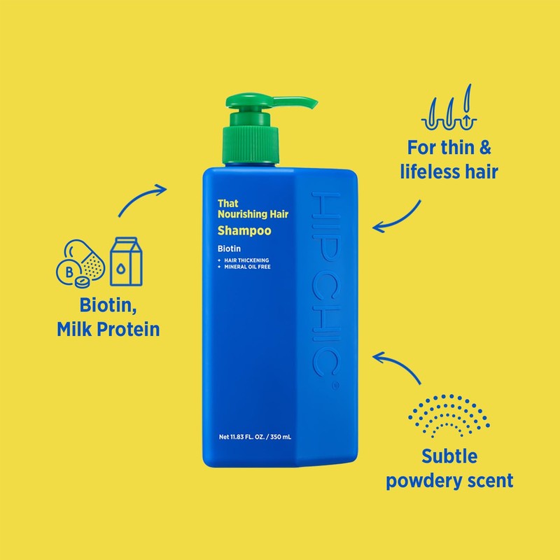 HIP CHIC that Nourishing Biotin Hair Shampoo | Revitalize and