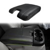 Muslogy Center Console Armrest Cover Compatible with Chevy Silverado/Tahoe &