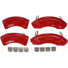 PartCatalog Disc Brake Caliper Cover Compatible With Dodge Charger RWD 2016 2015 2014 2013 2012 2011 P-2163736