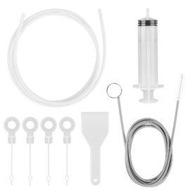 Refrigerator Drain Cleaning Tool, 8 PCS Reusable Waterline Buddy For Refrigerator, Fridge Water Line Cleaner Kit Suitable for Cleaning Refrigerator Drain Holes, Car Sunroofs Drain Holes