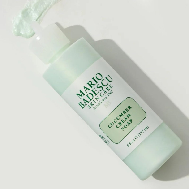 Mario Badescu Cucumber Cream Soap - Gentle, Creamy Facial Cleanser