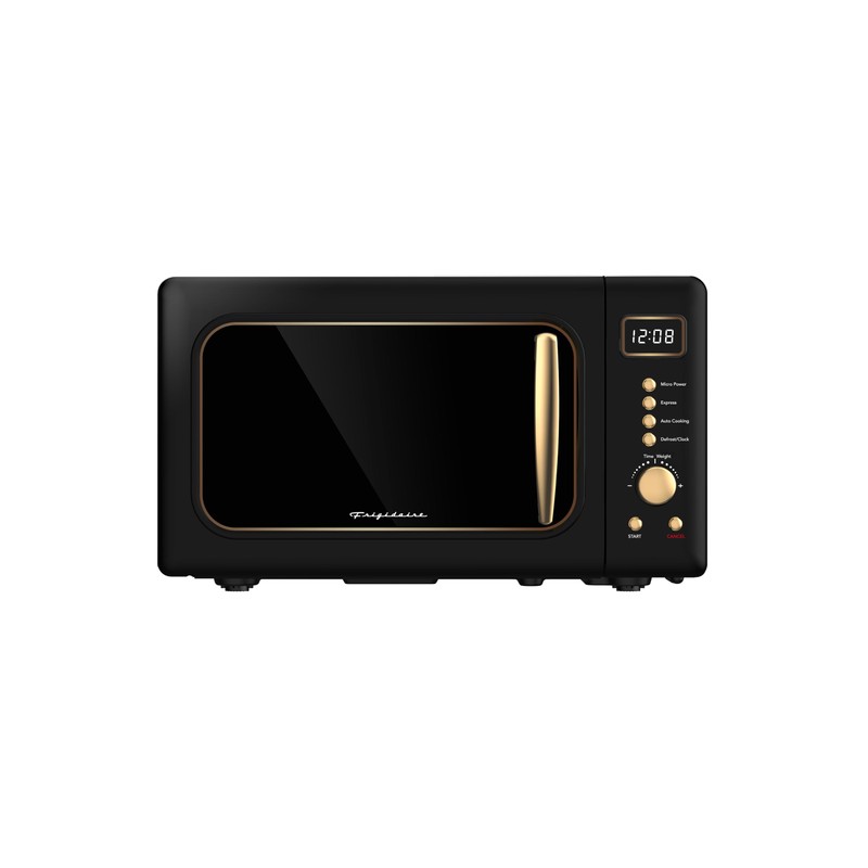 FRIGIDAIRE EMW788RETRO 0.7 cu. ft. Retro Microwave, Black-Gold