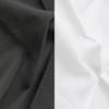 Tokyo Soir Cotton Handkerchief with Rose Embroidery, Black