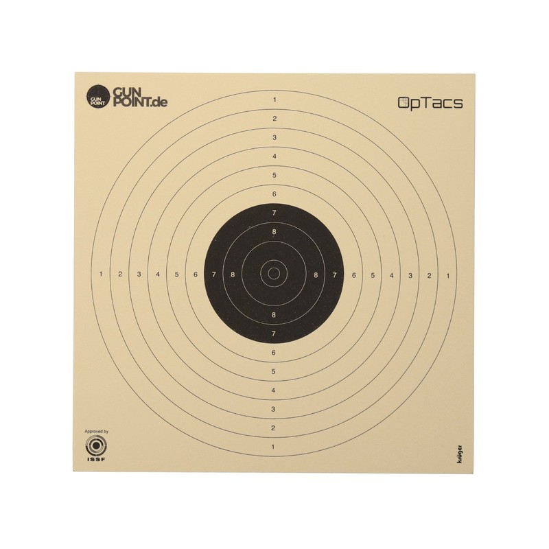 Pack of 50 OpTacs Air Gun Discs 17 x 17