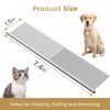Generic Cat and Dog Grooming Comb, Stainless Steel, Removes Hair