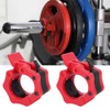 2Pcs Plastic Safe Lock Collars Clip Buckle Weightlifting Barbell Dumbbell