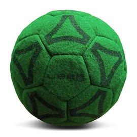 Uber Soccer Indoor Felt Ball (Green, 3)