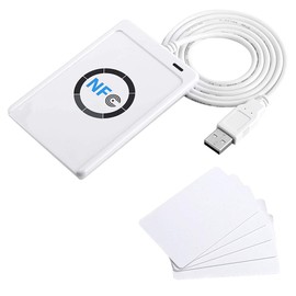 RFID Control De Acceso Sin NFC Acr122U USB Lector De Tarjeta Inteligente IC 13.56Mhz RFID Lector USB - Escritor - Lector/Escritor De Escritorio con Sdk Y 5 Pcs Tarjetas IC Plus