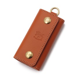 IL BISONTE Key Case, Leather, Genuine Leather, Cowhide Leather, Women's, Men's, Unisex, Yardine