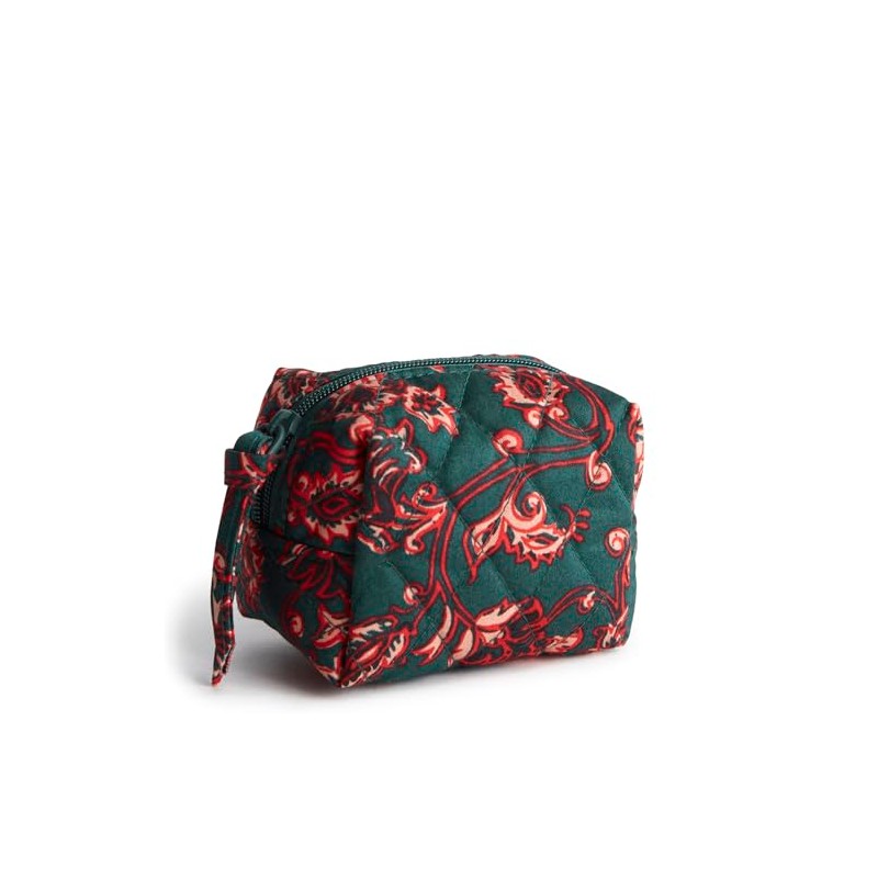 Vera Bradley Premium Cotton Mini Cosmetic, Victorian Vines