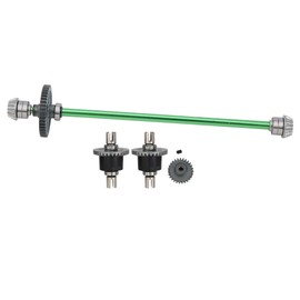 Central Drive Shaft Motor Gear Differential Mechanism Set for Wltoys 1/14 RC Car 144001green