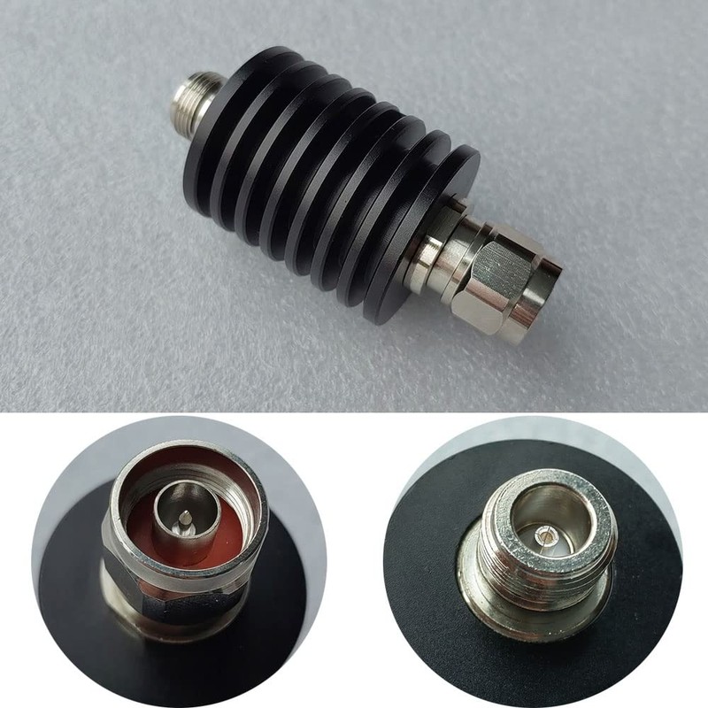 BECEN 25 W N RF attenuator 3 GHz plug 1-40