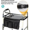 No Brand Walker Tray for Seniors Elderly Disability Folding Rolling