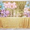 Withu Gold Flash Square Backdrop for Photography Shining Golden Sequins