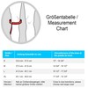 LP Support Kniebandage 519CA - Sport-Knieorthese, Größe:S, Farbe:schwarz