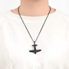 memorial jewelry Cremation Jewellery for Ash Pendant - Aeroplane Men/Women