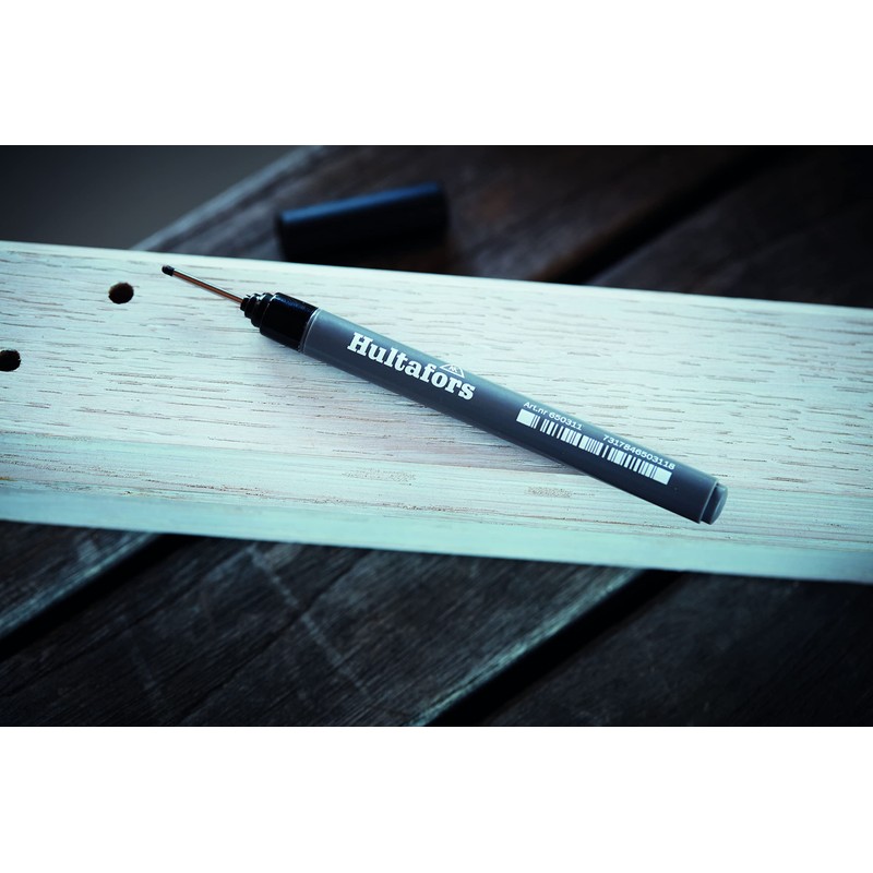Hultafors Deep Hole Marker - Black - For Marking Hard