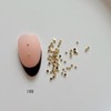 Nail Art Metal Stud Set, Gold & Silver Hemispherical Shape,