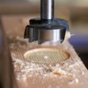 Forstner Drill Bit, Professional Forstner Drill Bit with Round Shank,