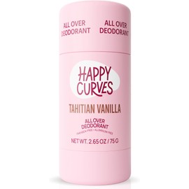 HAPPY CURVES Desodorante Todo El Cuerpo para Mujeres - Sin Aluminio - Invisibile Capa de Protección Integral para Todo El Cuerpo para El Control de Olores Solamente, Piel Sensible y Partes Privadas(Va