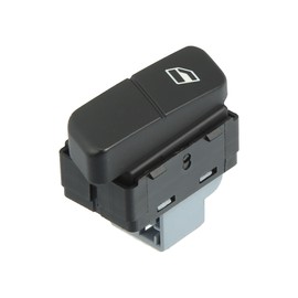 ACROPIX Right/Left Side Master Power Window Switch for VW Polo 9N 2001-2010 No.6Q0959856 Black 1 Pack