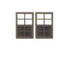 Shed Windows & More 2-Pack Shed Window - 14" X