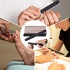 20 Pieces Nail Files 100/180, URAQT Professional Washable Double Sided,