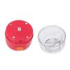 Garlic Chopper USB Charging Portable Red Double Blade 360 Degrees