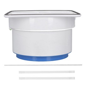 Kitchen Range Hoods Check Valve Automatic Anti Odor 1 Way Check Valve for 150 to 180mm Dia Pipe