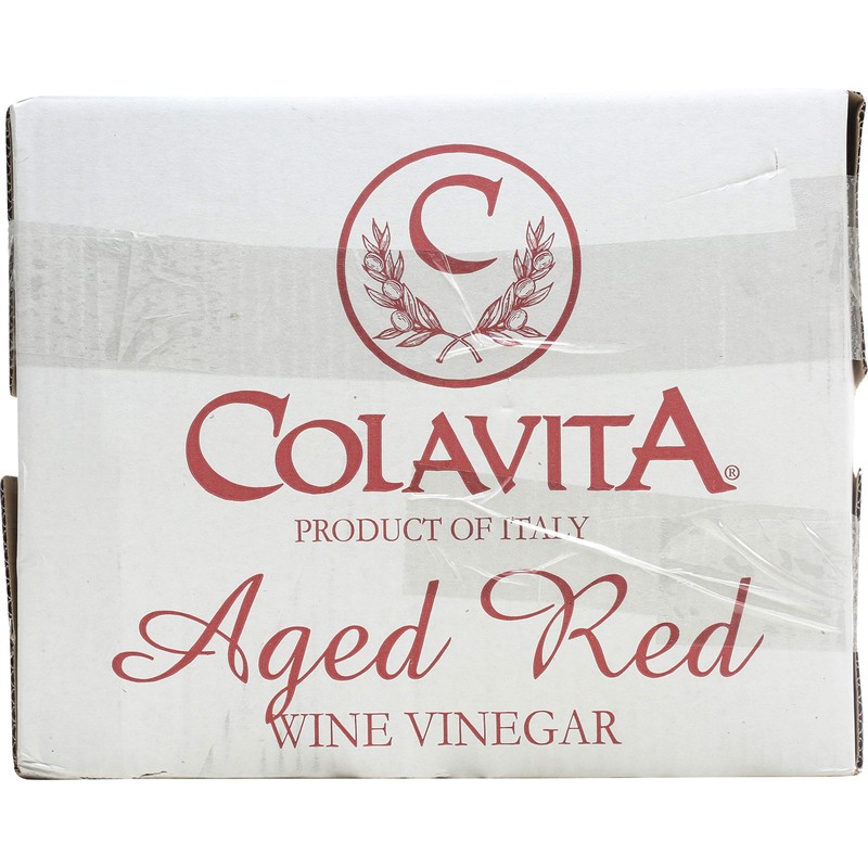 Colavita Aged Red Wine Vinegar, 17 Ounce (Pack of 12)
