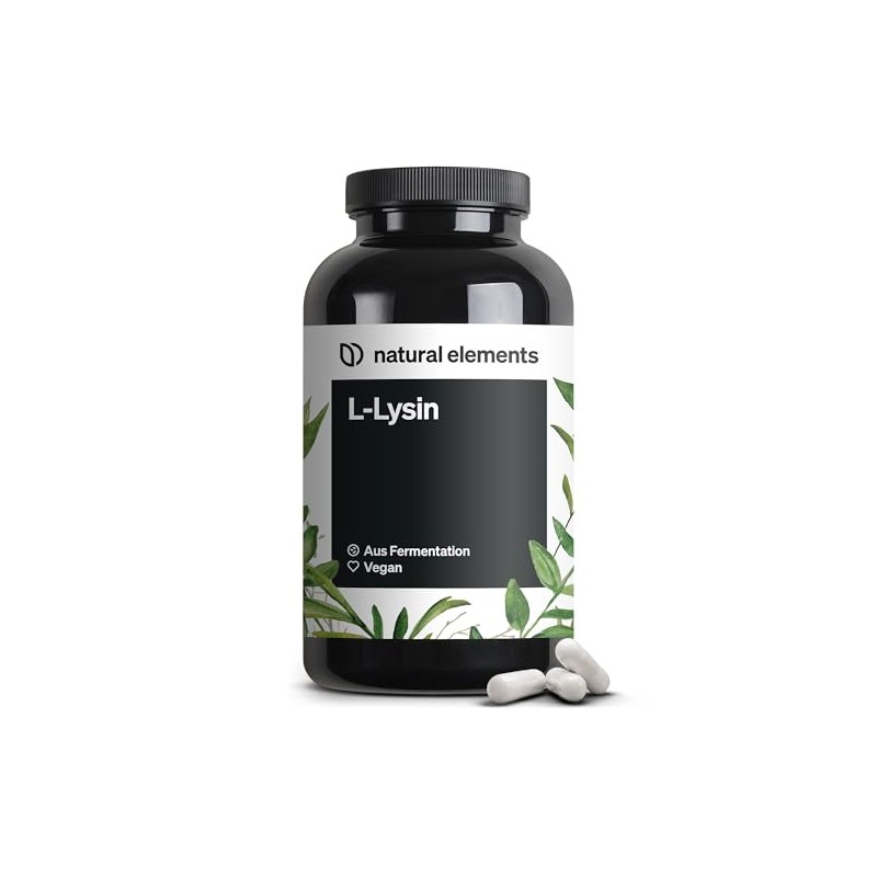 L-Lysine, from Vegetable Fermentation, Laboratory Tested, Without Unwanted Additives, High