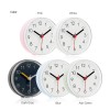 mooas 2WAY Silent Waterproof Bathroom Clock, Shower Clock, Wall Clock,