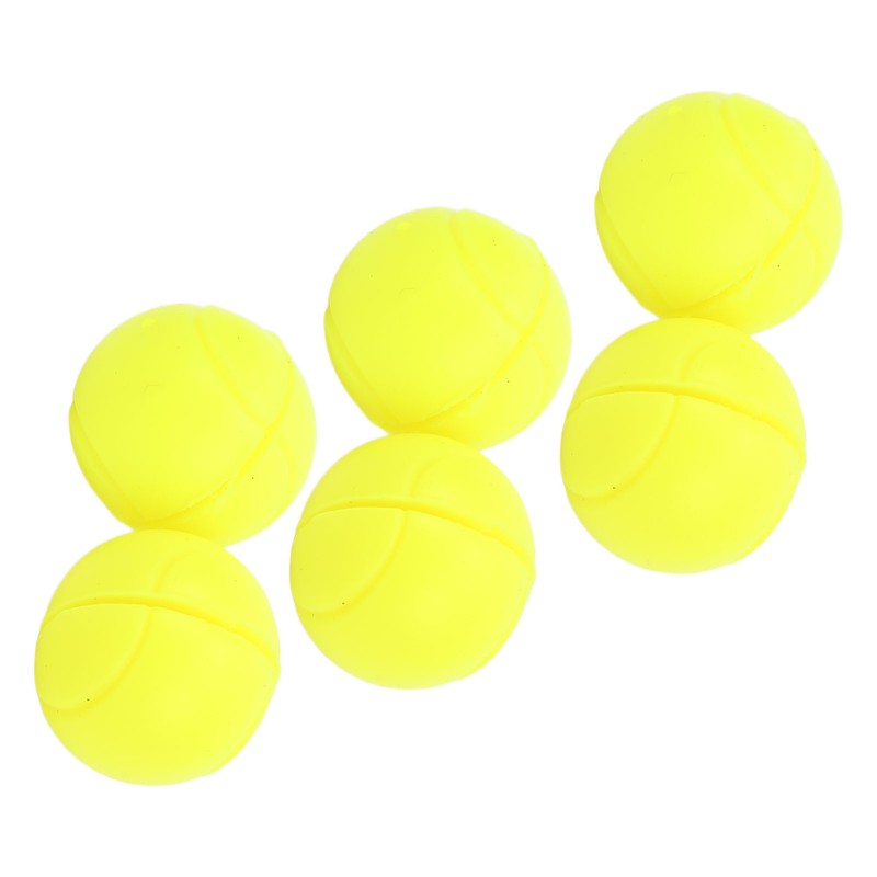6 Pcs Tennis Racket Damper Silicone Shock Absorber Tennis Ball