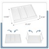 Bed Tray Table with Handles Folding Legs Bamboo Breakfast Food