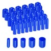 QUARKZMAN Pack of 100 Round Rubber Caps 3 mm 5