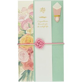 GGS-07 Graceful Flower Gift Bag, Green