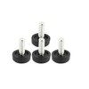 sourcing map M8x20mm Thread Table Desk Levelling Foot Feet Screw