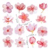 Cherry Blossom Stickers (90 Sheets) Notebook Stickers, Cherry Blossom Stickers,