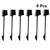 Beavorty 6pcs Smooth Eyelash Comb Brush eyebrow brush Eyebrow Comb