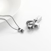 Minicremation Cremation Jewelry for Ashes Cross Urn Necklace for Women