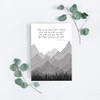 Psalm 121 Print, Mountains Wall Art Bible Verse Quote,Christian Men