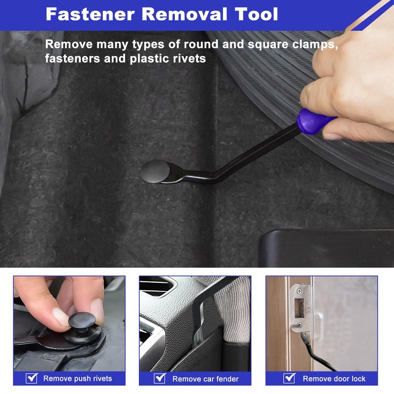AXELECT 3-Piece Trim Removal Tool, Trim Removal Tool Set, Car