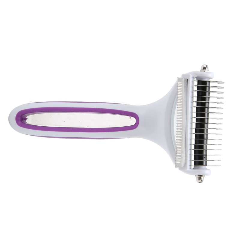 2 in 1 Pet Grooming Brush Washable Pet Dematting Comb