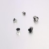 AoedeJ 3 Pairs of Magnetic Earrings Men's Clip Earrings Fake