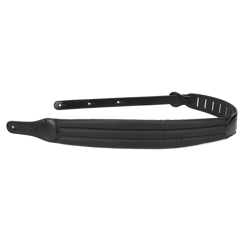 Guitar Strap Thickened Widened Adjustable PU Leather Decompression Shoulder Belt
